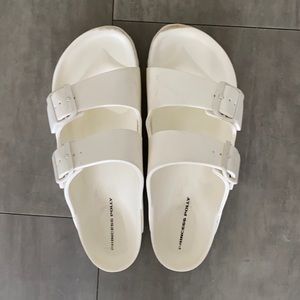 Princess Polly white sandals